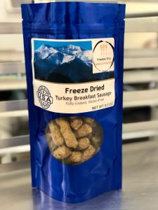 Freeze Dried Fully Cooked Scrambled Egg Breakfast Meal Deal Bundle/Combo - Four Packs Total; Freeze Dried Scrambled Eggs, Hash Brown Potatoes, Turkey Breakfast Sausages and Buttermilk Biscuits!