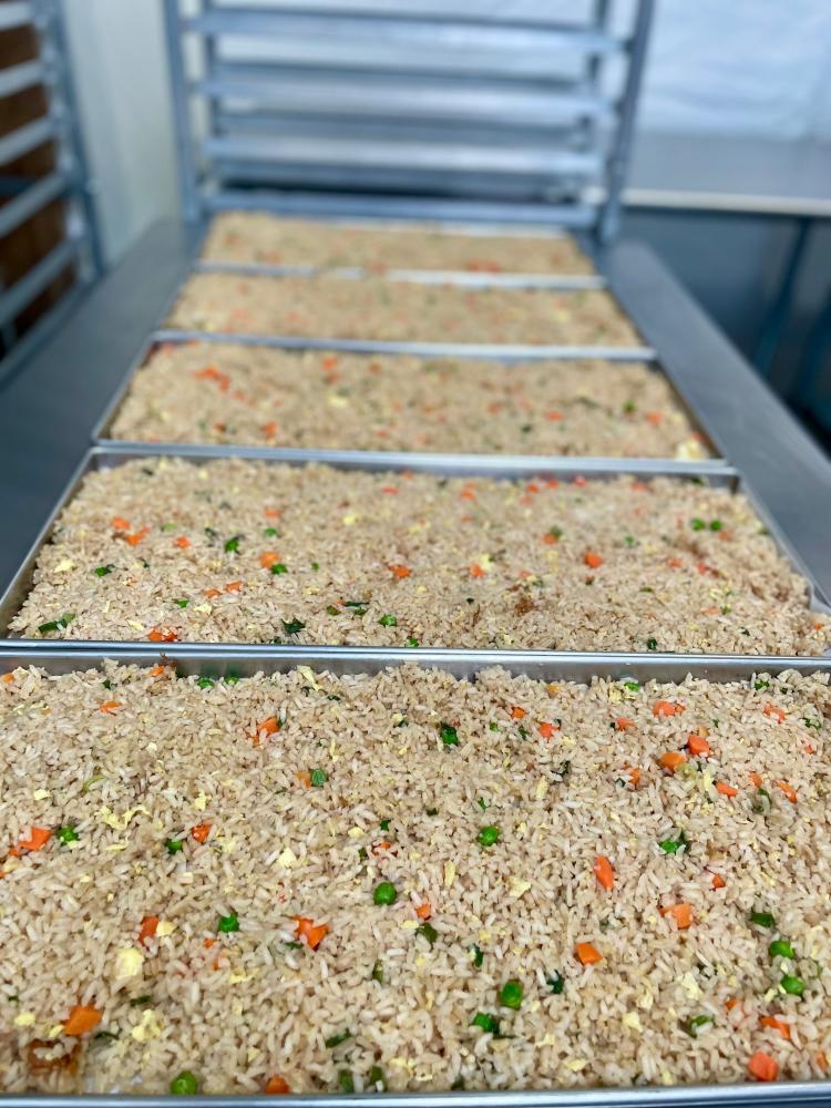 Freeze Dried Chicken Stir Fry, Egg Rolls - Meal Deal Bundle / Combo - Four Packs Total