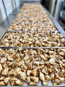 Freeze Dried Sirloin Steak Dinner Bundle/Combo - Four Packs Total; Freeze Dried Sirloin Steaks, Herb and Garlic Roasted Russet Potatoes and Fresh Sliced Yellow Summer Squash with NY Cheesecake for Dessert!