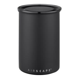 Planetary Design Airscape 17 oz. Matte Black Stainless Steel Round Airtight Food Storage Container AS1707