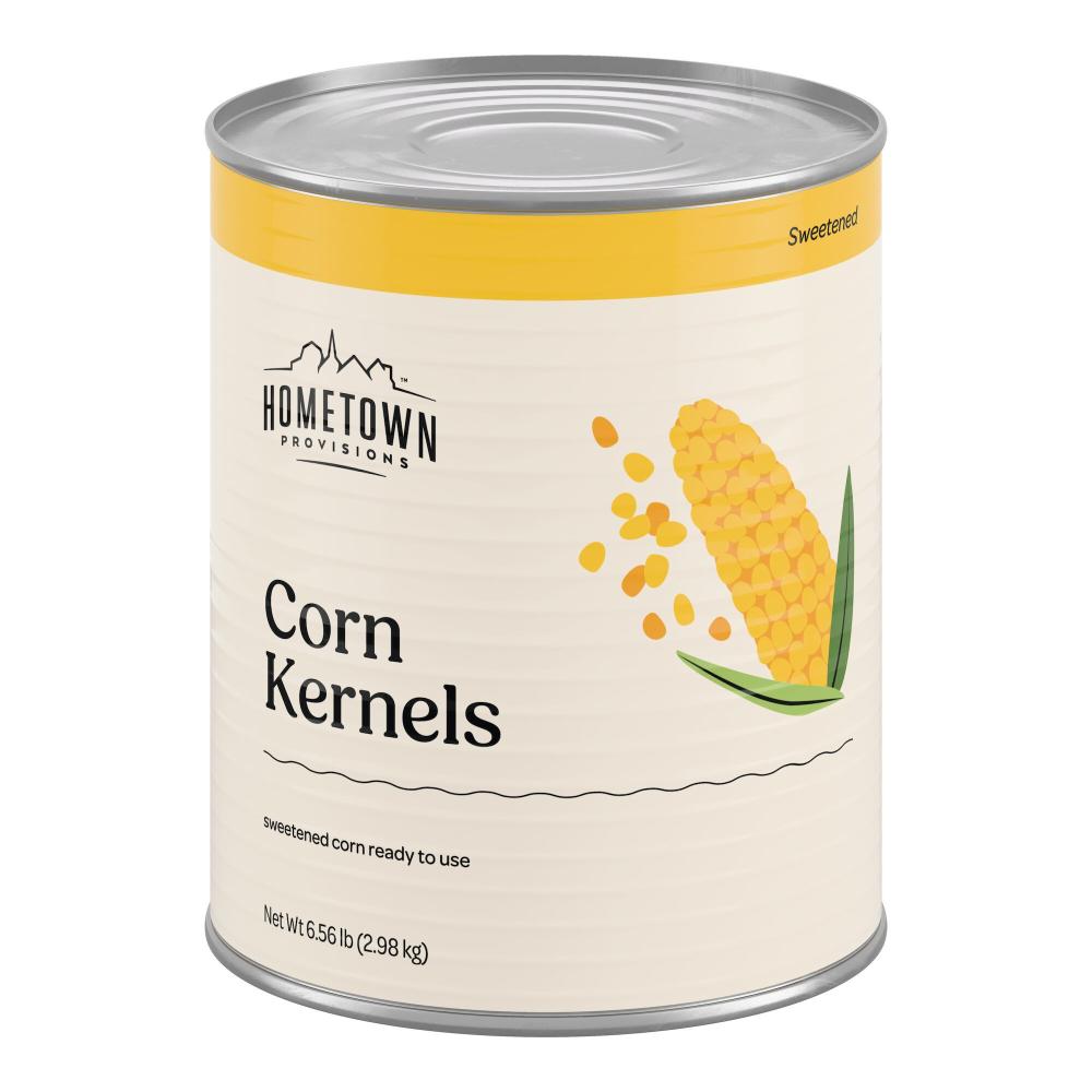 Hometown Provisions Whole Kernel Sweet Corn - #10 Can - 6/Case