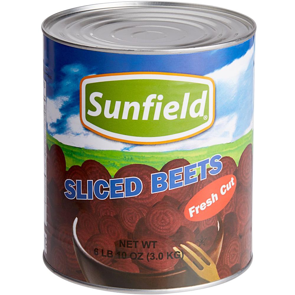 Sliced Beets - #10 Can - 6/Case