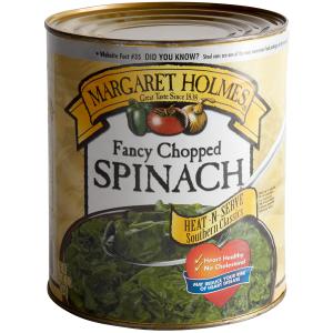 Can Chopped Spinach - 6/Case
