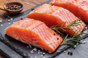 Freeze Dried Uncooked Wild Caught US Salmon Filets