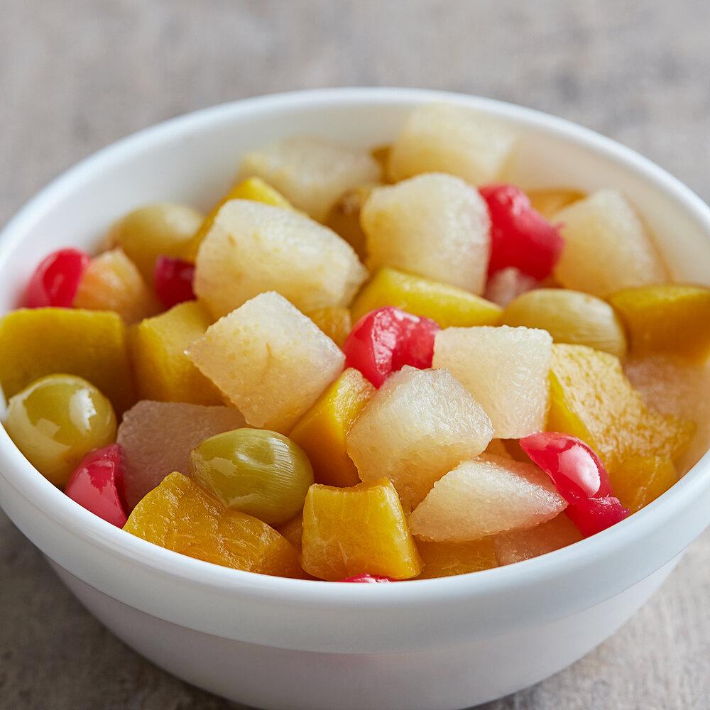 Hometown Provisions #10 Can Fruit Cocktail in Light Syrup - 6/Case