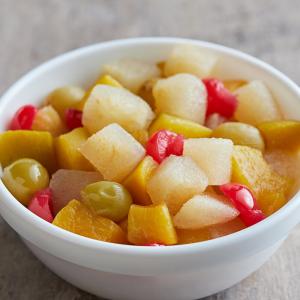 Hometown Provisions #10 Can Fruit Cocktail in Light Syrup - 6/Case