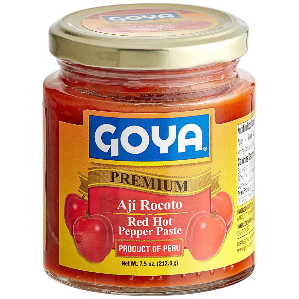 Goya 7.5 oz. Aji Amarillo Yellow Hot Pepper Paste - 12/Case
