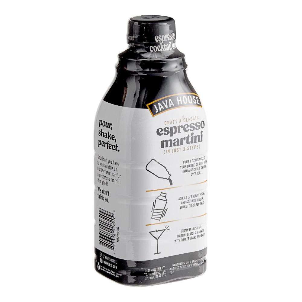 Java House Cold Brew Espresso Martini Mix 4:1 Concentrate 32 fl. oz.