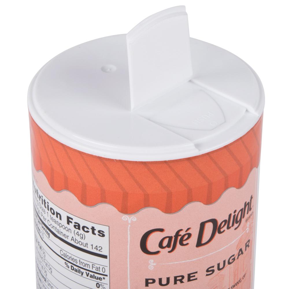 Cafe Delight 20 oz. Sugar Canister - 24/Case