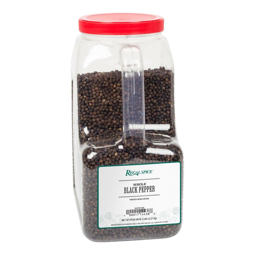 Regal Whole Black Peppercorn - 5 lb.