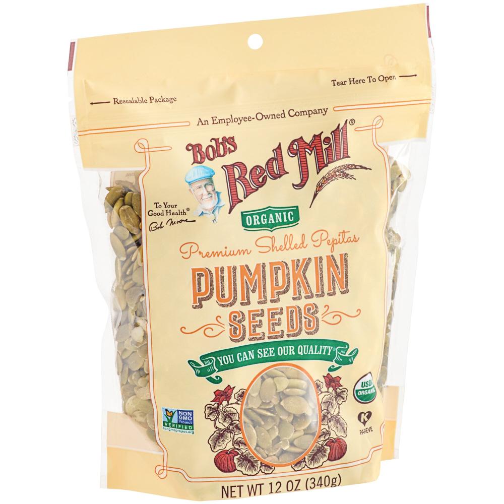 Bob's Red Mill Organic Raw Pumpkin Seeds 12 oz.