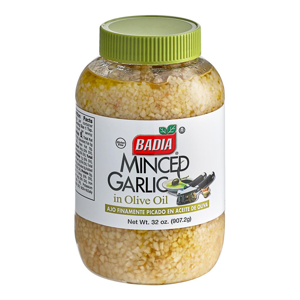 Badia Minced Garlic in Olive Oil 32 oz.