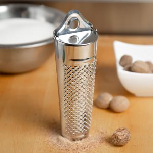 Fox Run 5 1/4" Stainless Steel Fine Nutmeg Grater