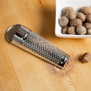 Fox Run 5 1/4" Stainless Steel Fine Nutmeg Grater