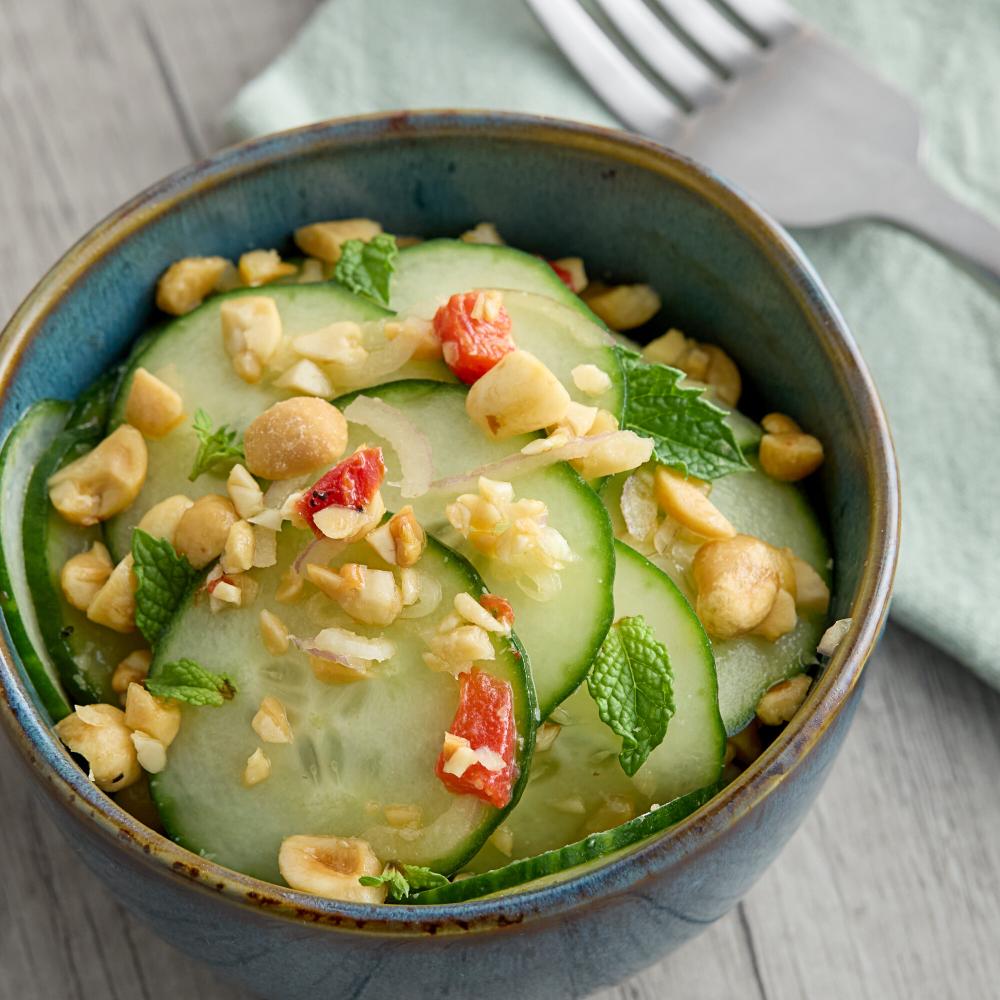 Hometown Provisions Roasted and Salted Extra Large Peanuts 2.5 lb. - 2/Case