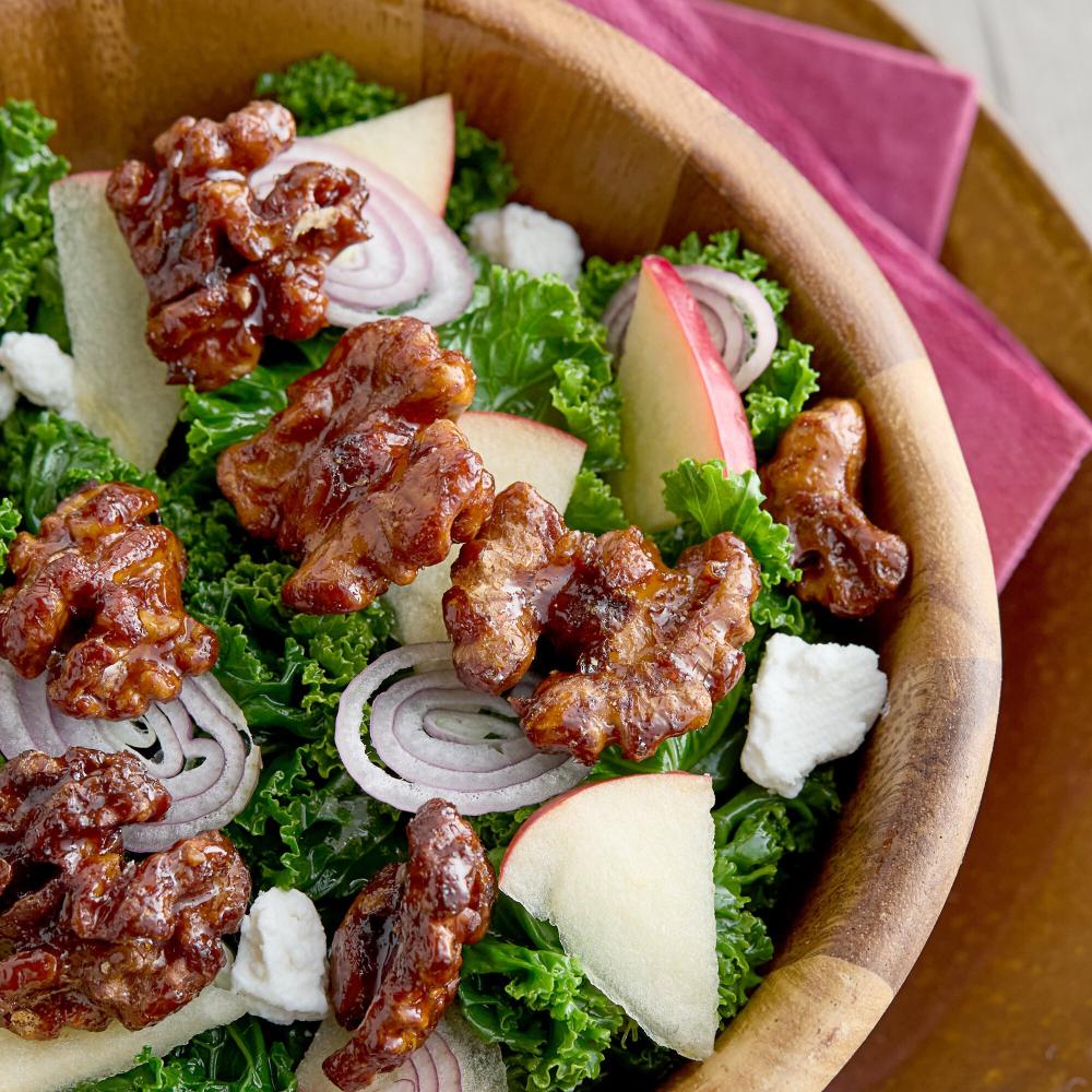 Hometown Provisions Raw Walnut Halves and Pieces 2.5 lb. - 2/Case