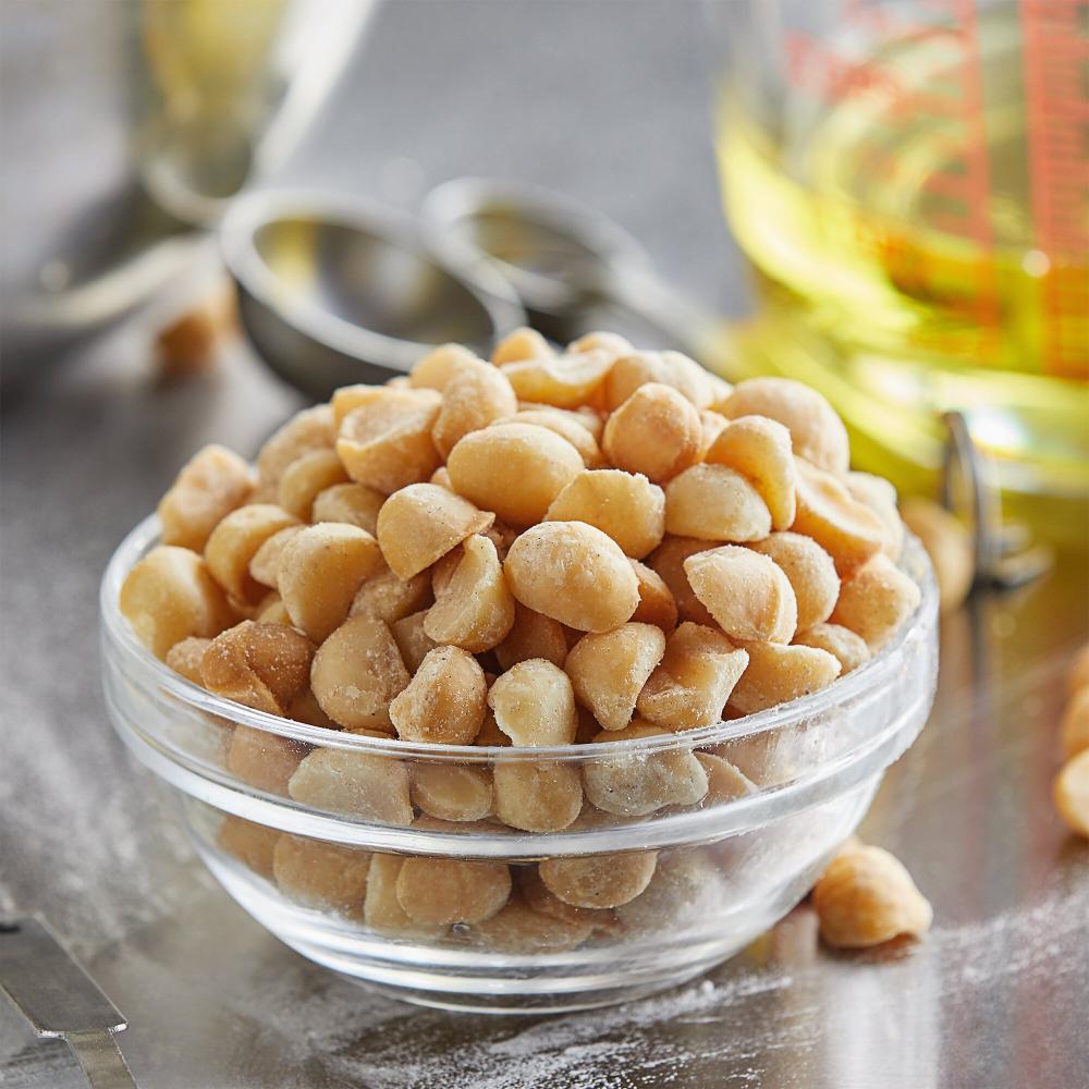 Dry Roasted Unsalted Macadamia Nuts 15 lb.