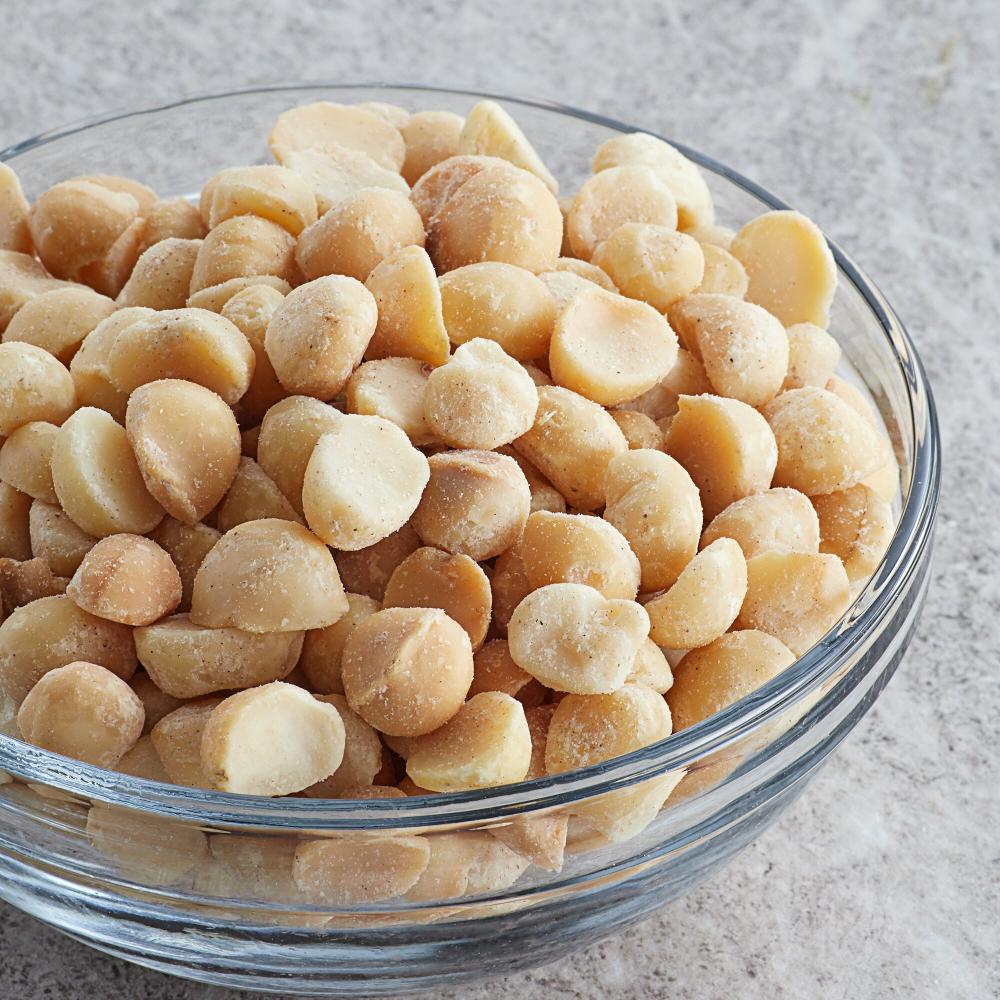 Dry Roasted Unsalted Macadamia Nuts 15 lb.