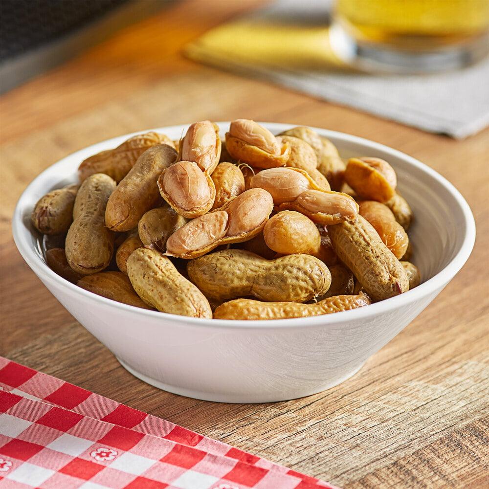 Peanut Patch Original Boiled Peanuts 13.5 oz. Can - 24/Case