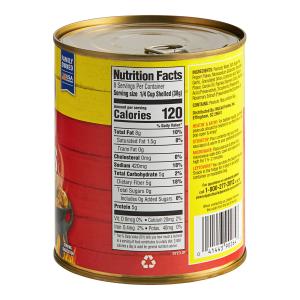 Peanut Patch Hot and Spicy Boiled Peanuts 25 oz. Can - 12/Case