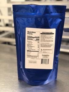 Freeze Dried 1/3-lb Uncooked Beef Hamburger Patties