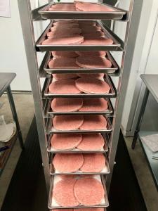 Freeze Dried 1/3-lb Uncooked Beef Hamburger Patties