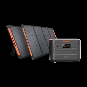Jackery Solar Generator HomePower 3000 + TWO SolarSaga 200 Panels
