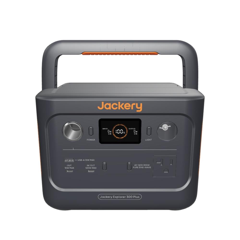 Jackery Solar Generator Explorer 300 Plus + SolarSaga 40W*1