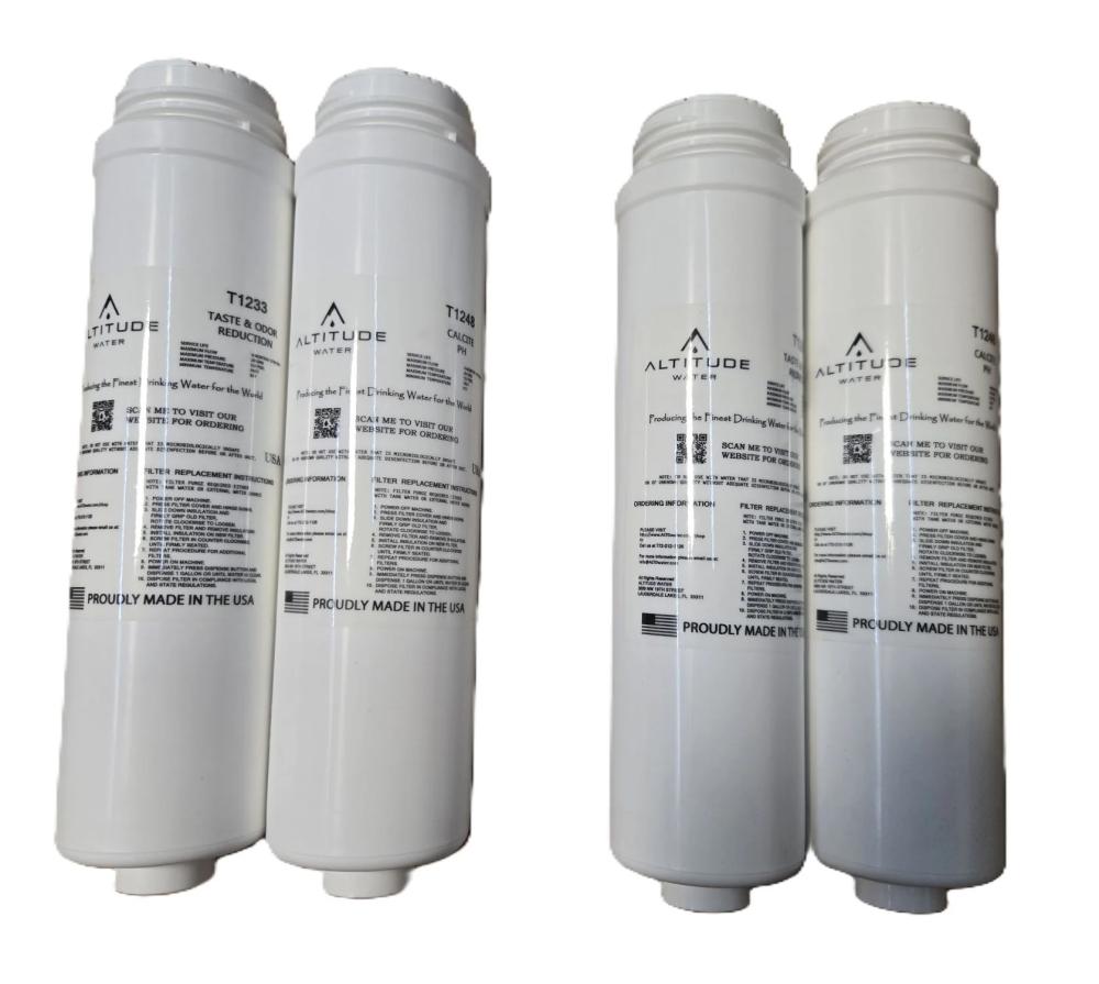 T-12 Water Filter Set 2-Pack (1 Year Supply)