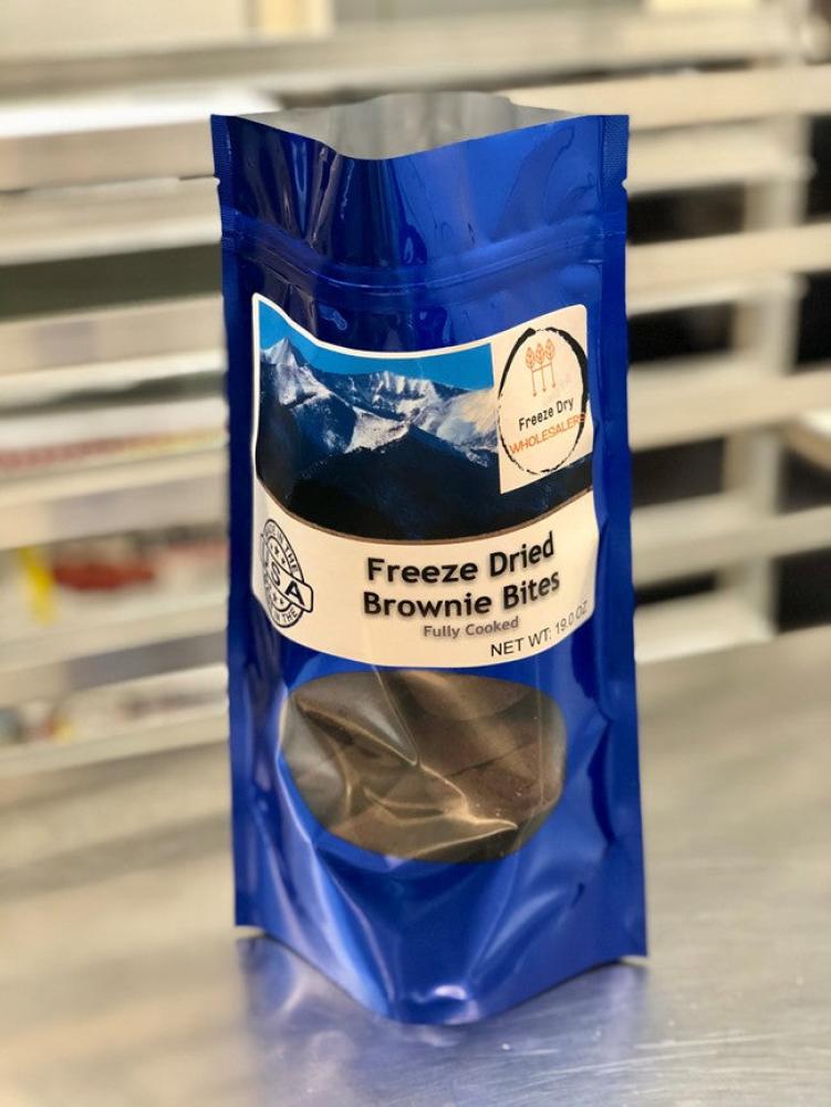Freeze Dried Chocolate Brownie Bites