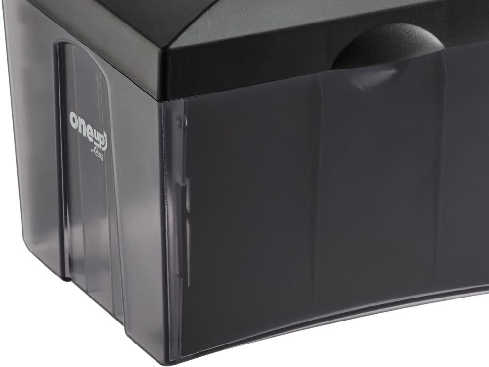 Smoke Black Tabletop Interfold Napkin Dispenser