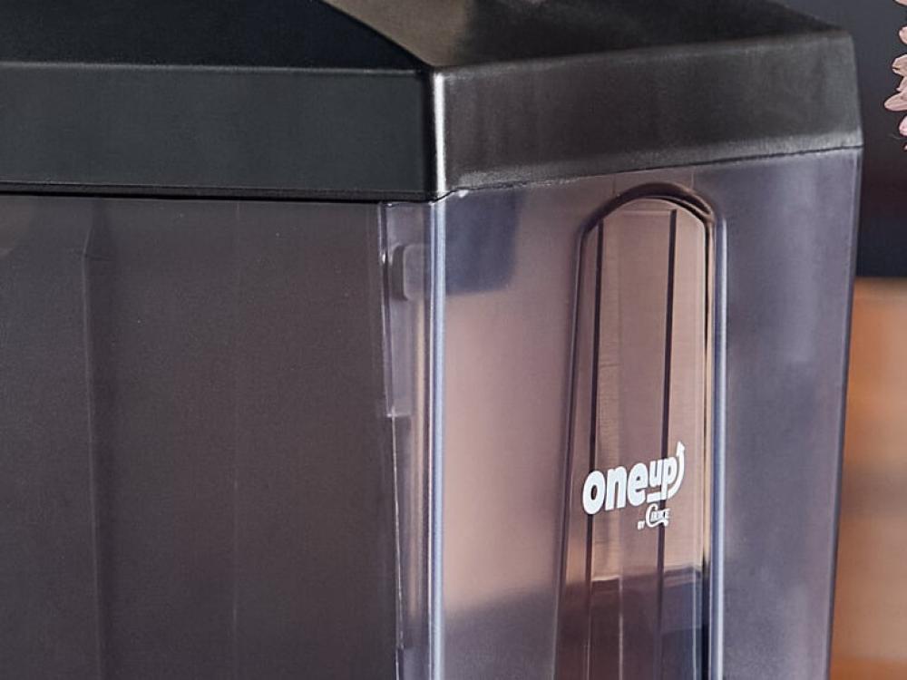 Smoke Black Tabletop Interfold Napkin Dispenser