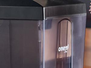 Smoke Black Tabletop Interfold Napkin Dispenser