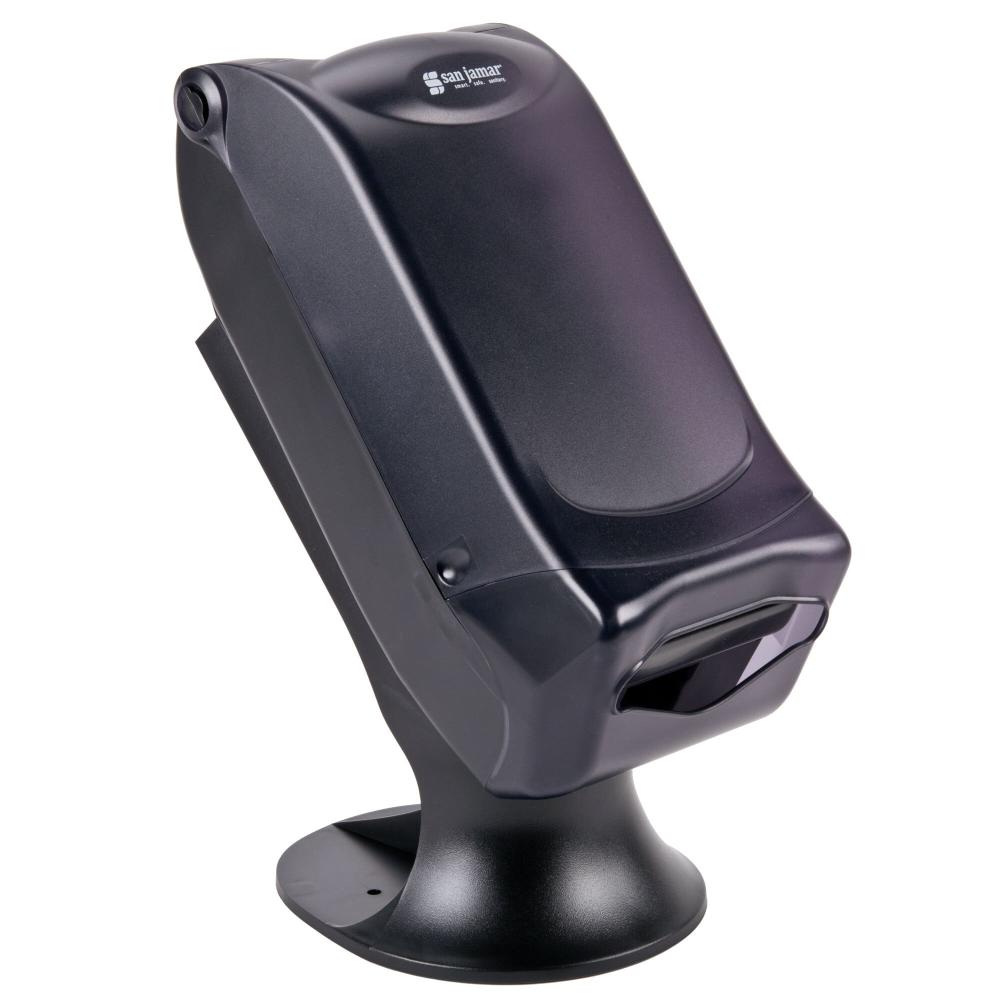 Fullfold Venue Stand Mount Napkin Dispenser with Control Face - Black Pearl