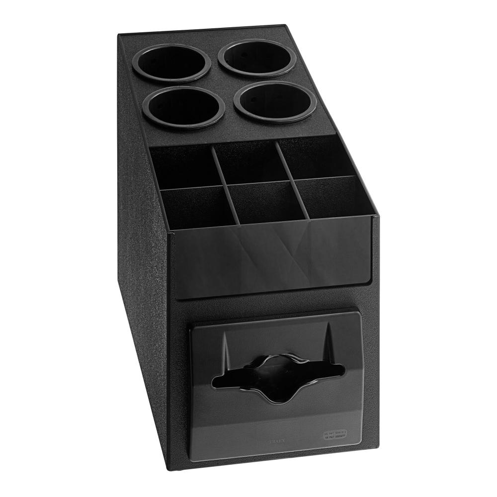 Countertop Napkin Dispenser / Organizer with 4 Cylinders