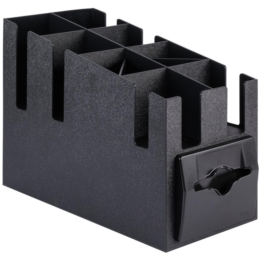 Countertop Napkin, Cup, Lid, and Wrapped Straw Dispenser / Organizer