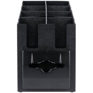 Countertop Napkin, Cup, Lid, and Wrapped Straw Dispenser / Organizer