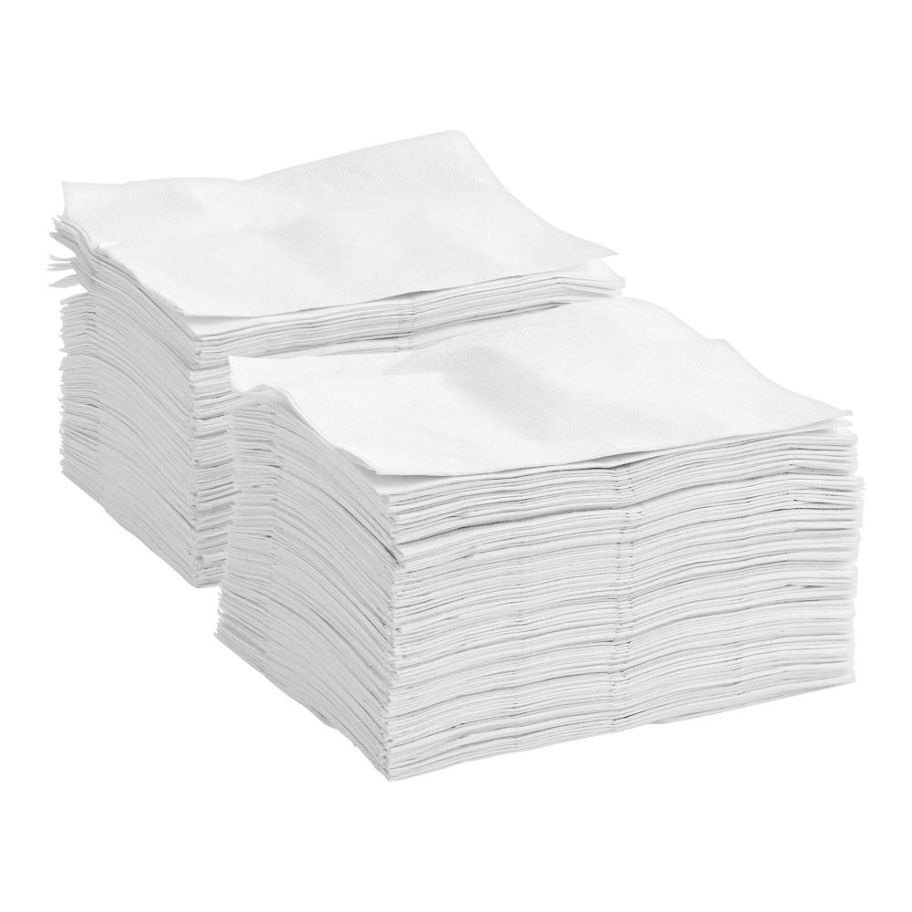 Universal Masterfold 1-Ply White Dispenser Napkin N7 - 6,000/Case