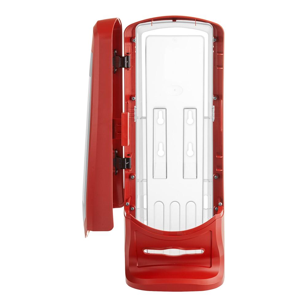 Red - Standing / Wall Mount, Interfold Napkin Dispenser N4