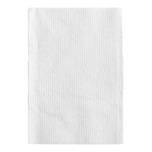 White 1-Ply Wide Interfold 6 1/4" x 4 3/8" Dispenser or Tabletop Napkin - 6,000/Case