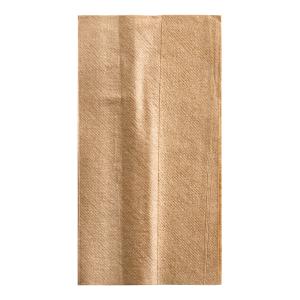 Kraft Natural Tall-Fold 6" x 13" Dispenser Napkin - 8,000/Case