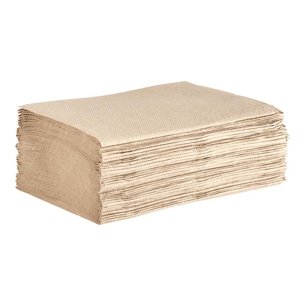 Kraft Premium 2-Ply Wide Interfold 6 3/8" x 4 3/8" Dispenser Napkin - 6,000/Case
