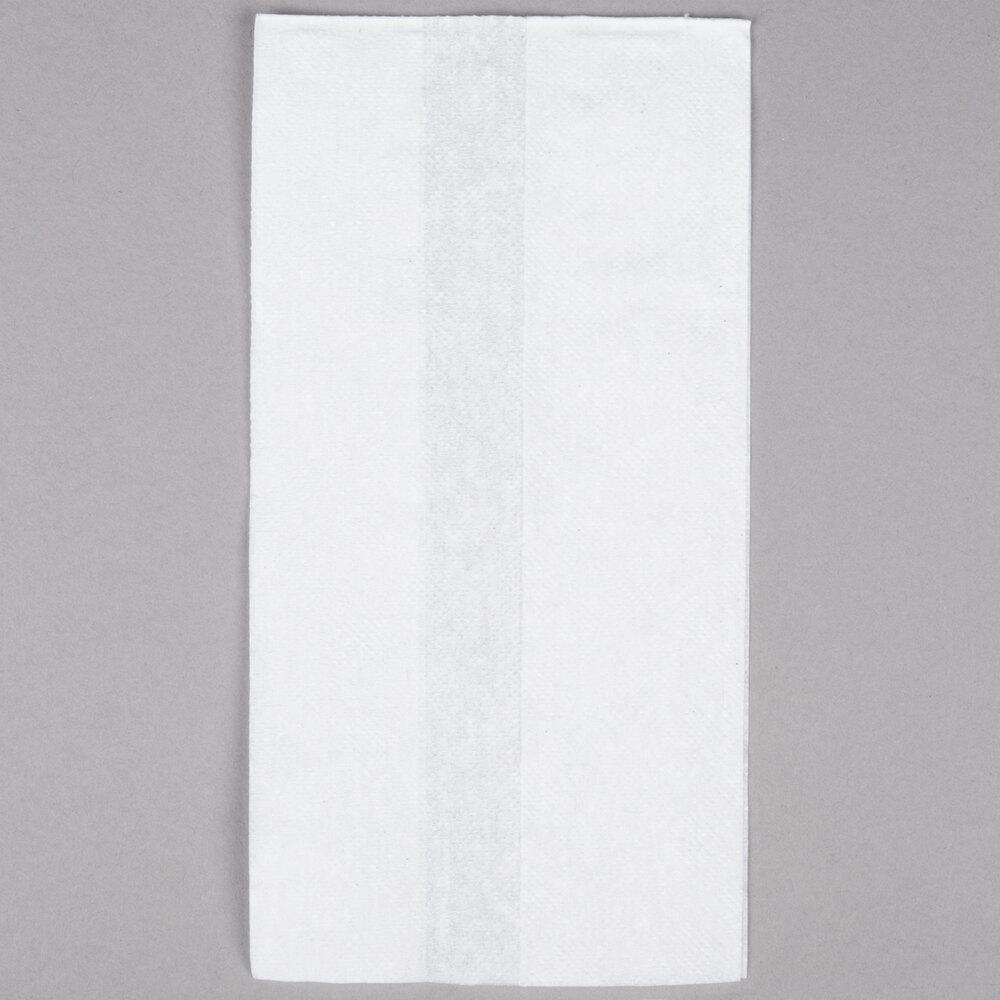 White Tall-Fold 6" x 13" Dispenser Napkin - 500/Pack