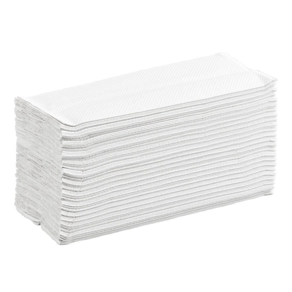 White M-Fold (Multifold) Towel - 4,000/Case