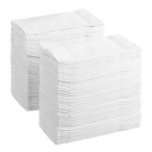 Dixie White 1-Ply Mini Fold Paper Napkin - 6,000/Case