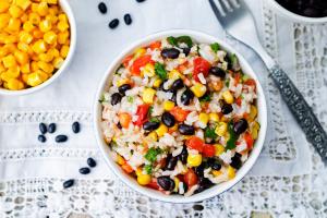 Freeze Dried Cilantro Lime Rice and Fire-Roasted Corn Fiesta