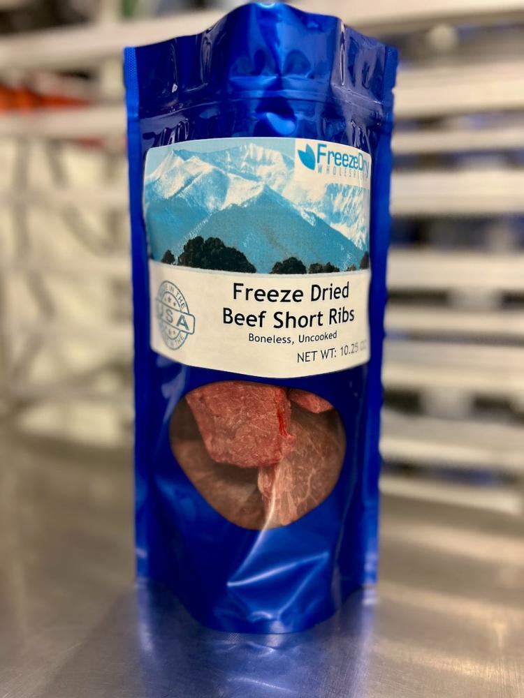 Dried Uncooked Boneless Beef Short Ribs