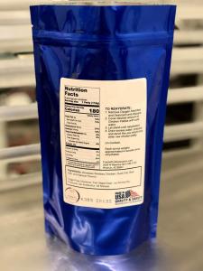 Freeze Dried 1/3lb Uncooked Chicken Patties with Duck Fat