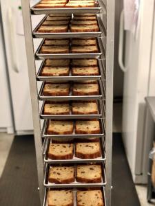 Freeze Dried Banana Walnut Pound Cake