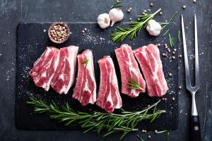 Dried Uncooked Boneless Country-Style Pork Ribs